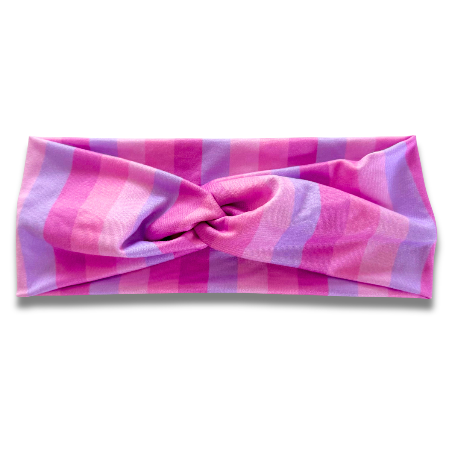Pinkish Stripes Sweetheart Headband (or removable tie option) Sewing Sweethearts Sweetheart