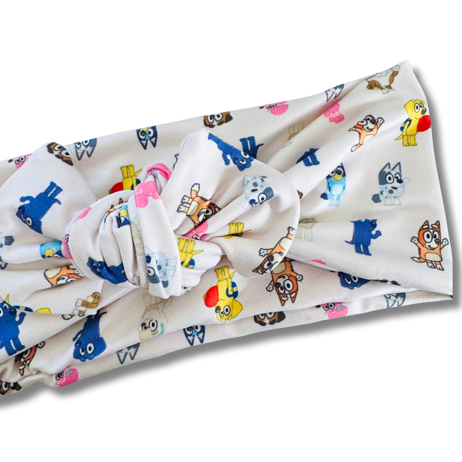 Blue Dog Sweetie Headband Sewing Sweethearts