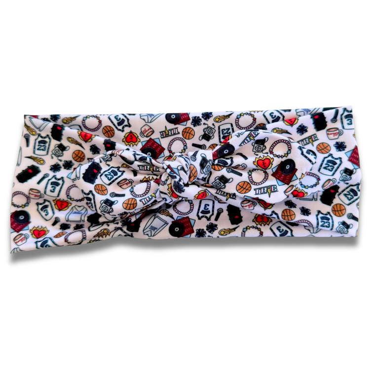 OTH Sweetheart Headband (or removable tie option) Sewing Sweethearts Sweetheart with Removable Tie