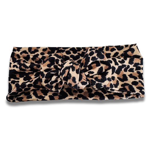 Leopard Sweetie Headband Sewing Sweethearts
