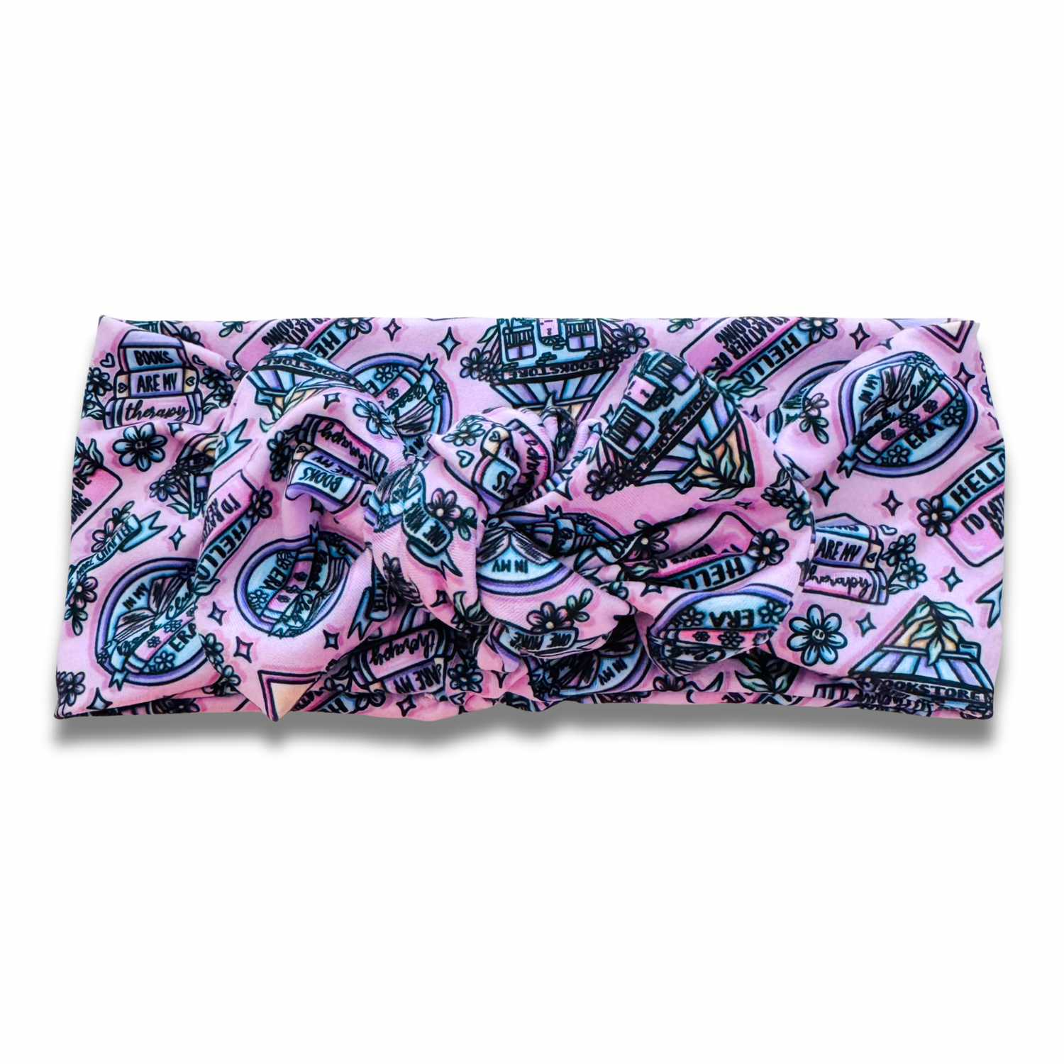 Books Are My Therapy Sweetie Headband Sewing Sweethearts