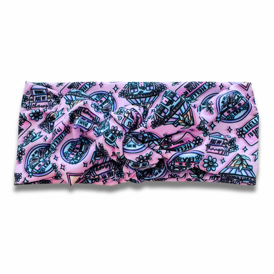 Books Are My Therapy Sweetie Headband Sewing Sweethearts