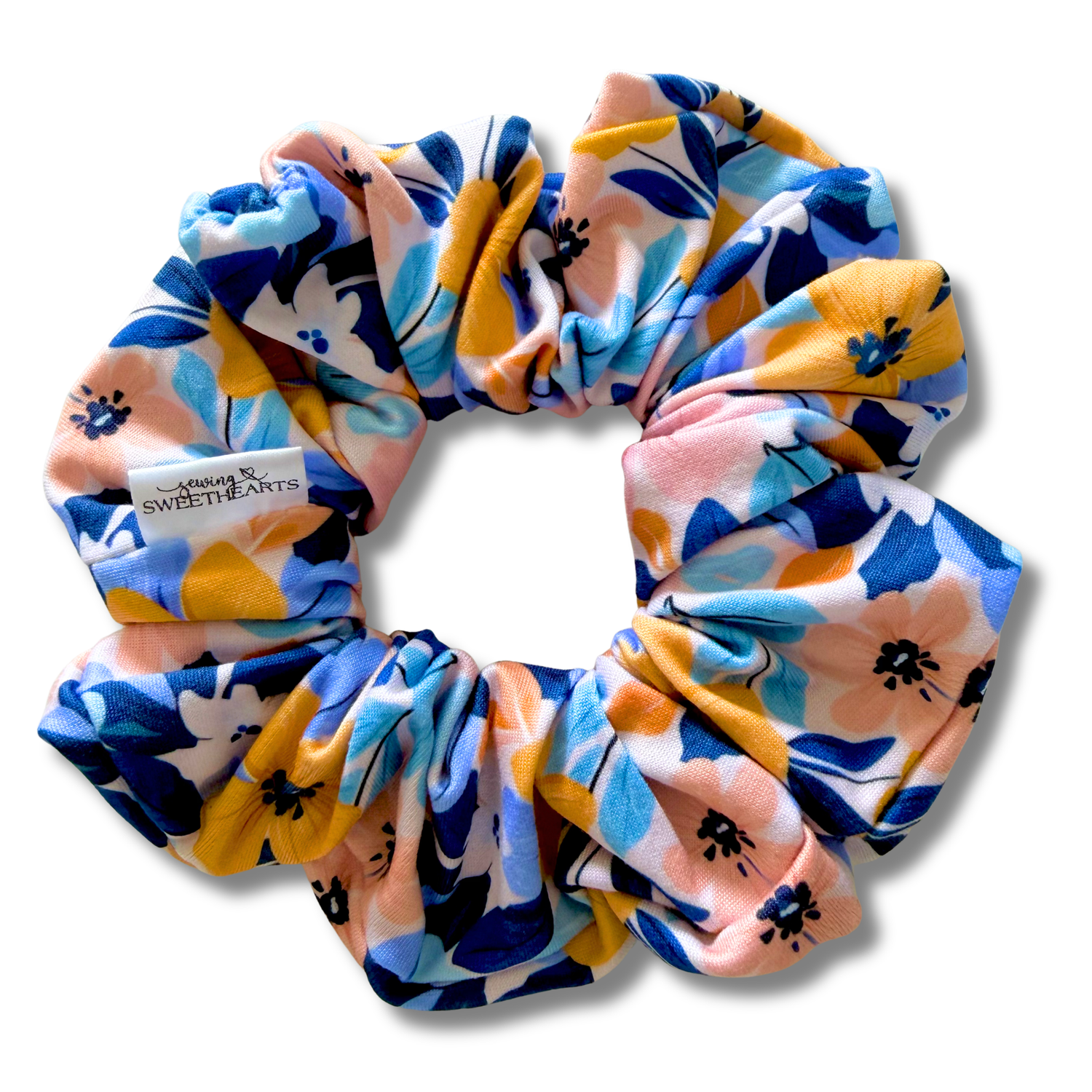 Summer Blooms Scrunchie Sewing Sweethearts