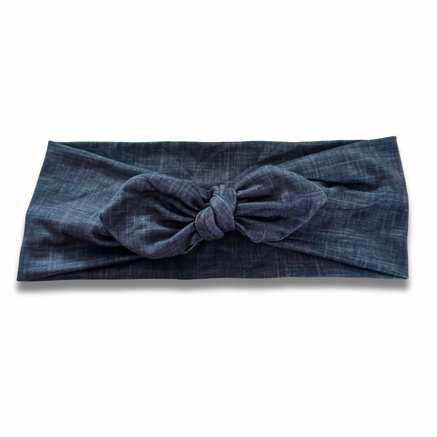 Coal Linen Style Sweetheart Headband (or removable tie option) Sewing Sweethearts Sweetheart with Removable Tie