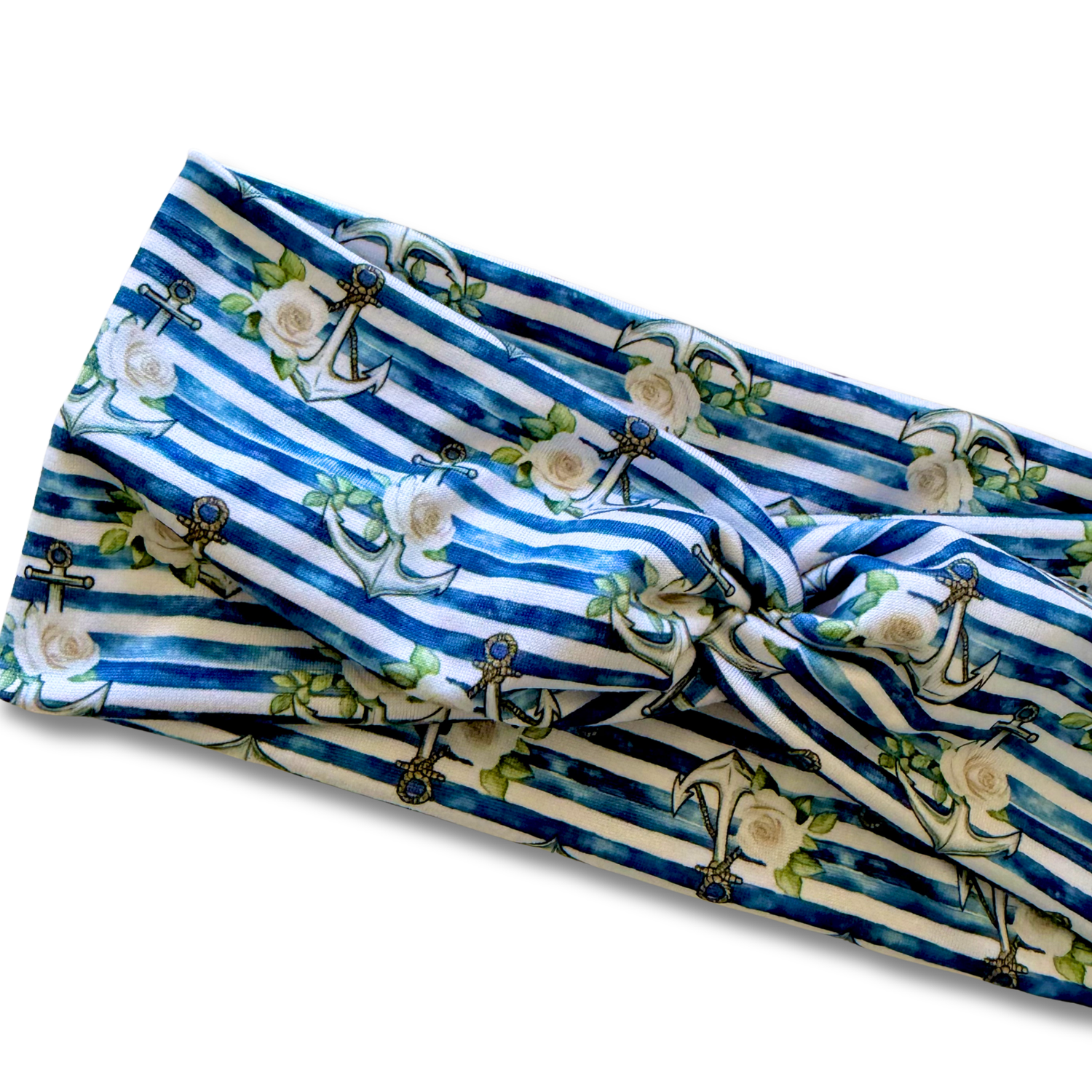 Anchors Sweetheart Headband (or removable tie option) Sewing Sweethearts