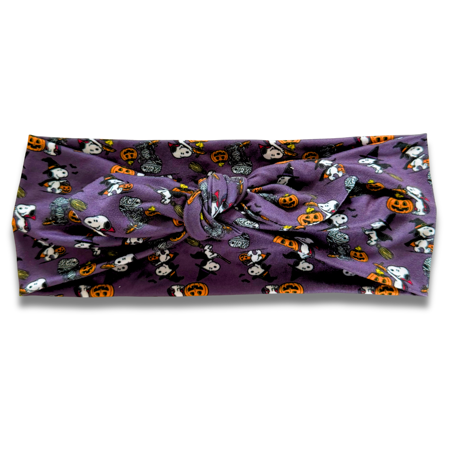 Peanuts Halloweeen Dog Sweetheart Headband (or removable tie option) Sewing Sweethearts Sweetheart with Removable Tie