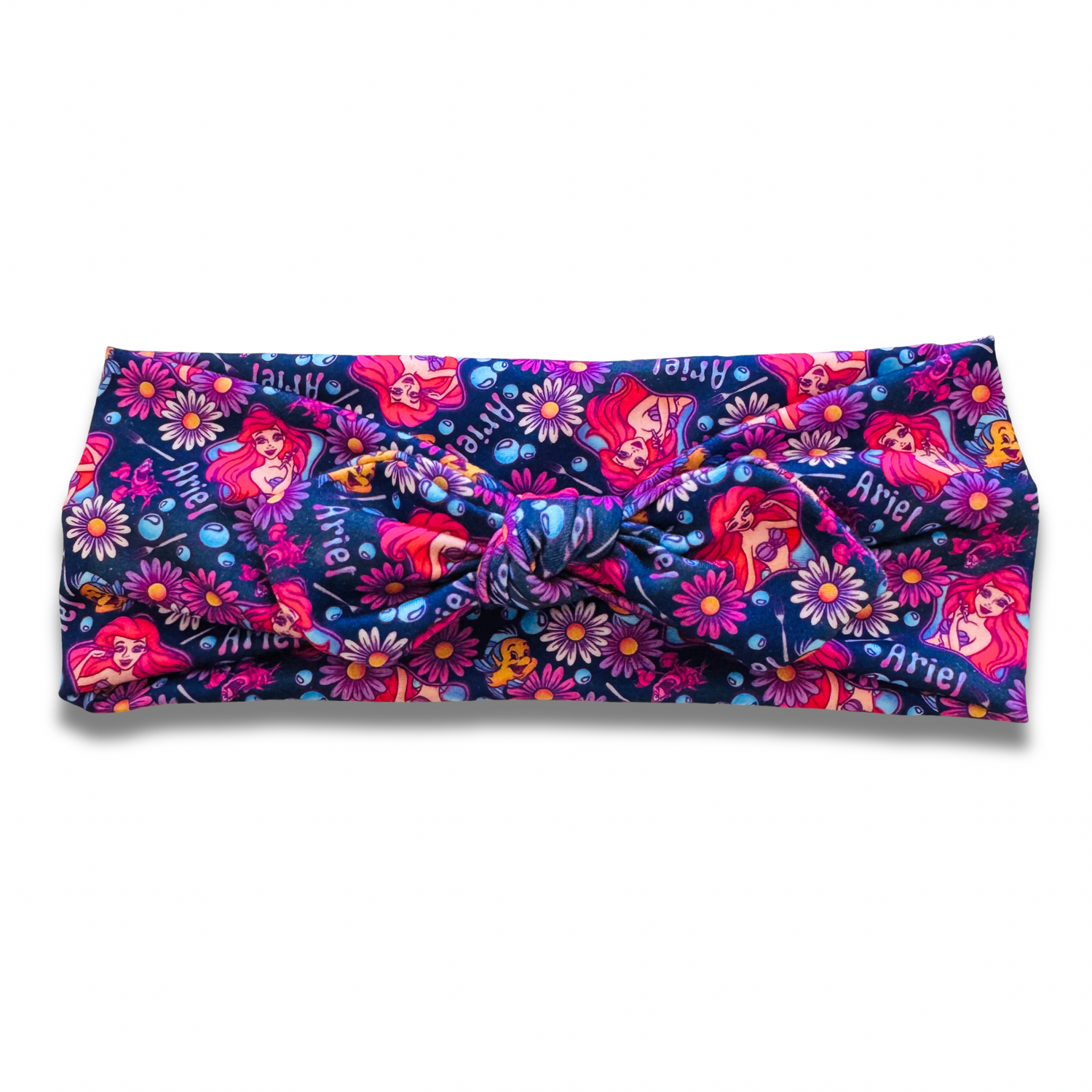 Mermaid Princess Sweetheart Headband (or removable tie option) Sewing Sweethearts Sweetheart with Removable Tie