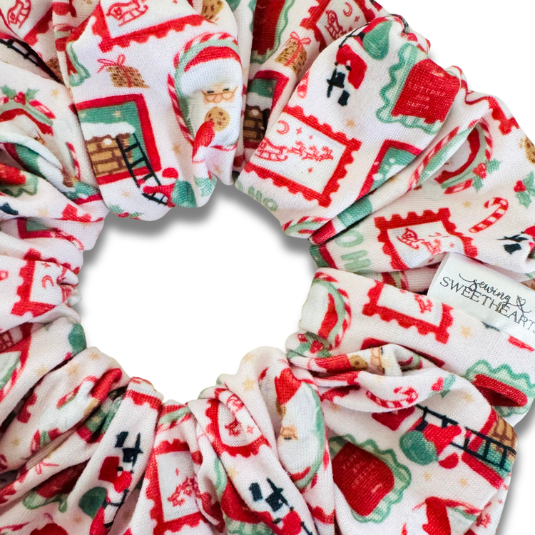 Santa Claus is Coming to Town Scrunchie
