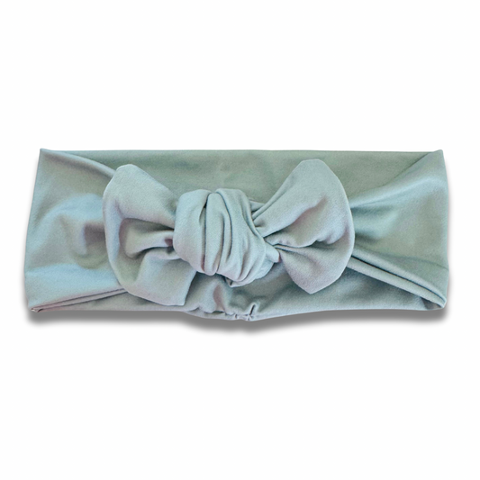 Dusty Sage Sweetie Headband Sewing Sweethearts