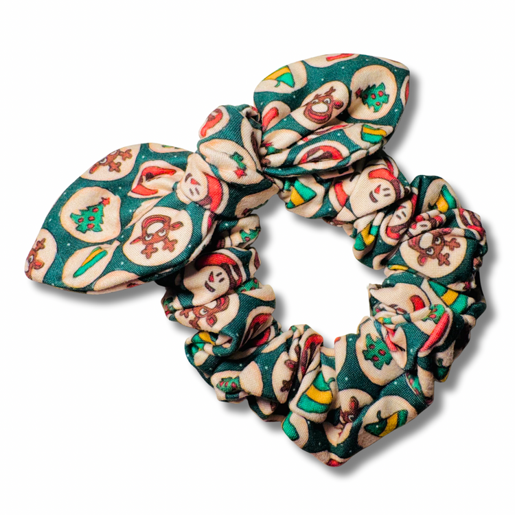 Holiday Bake Shop Bow Scrunchie