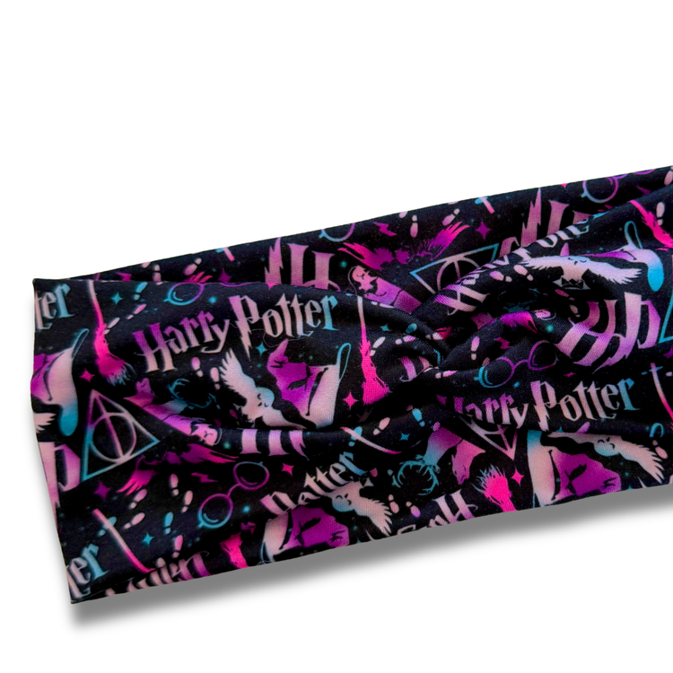 Wizards (v.3) Sweetheart Headband (or removable tie option) Sewing Sweethearts