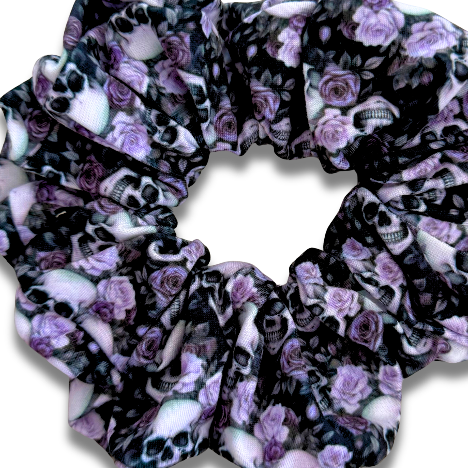 Skull Garden Scrunchie Sewing Sweethearts