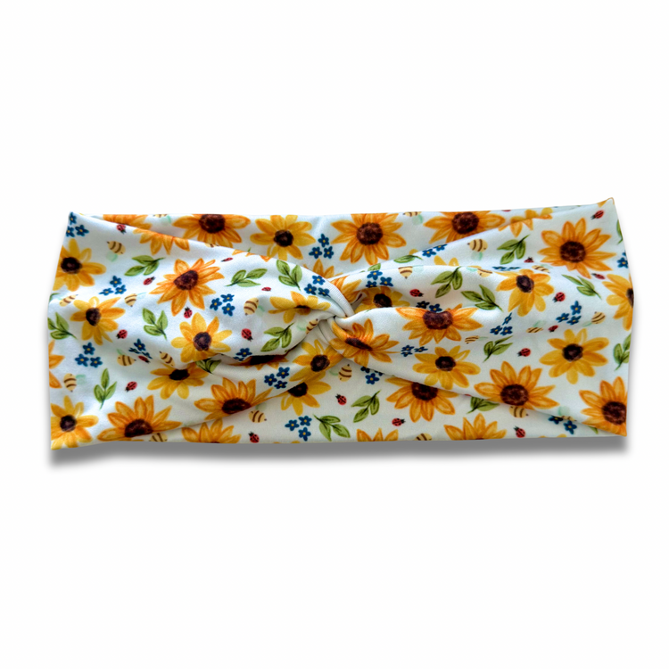 Sunny Meadow Friends Sweetheart Headband (or removable tie option) Sewing Sweethearts Sweetheart