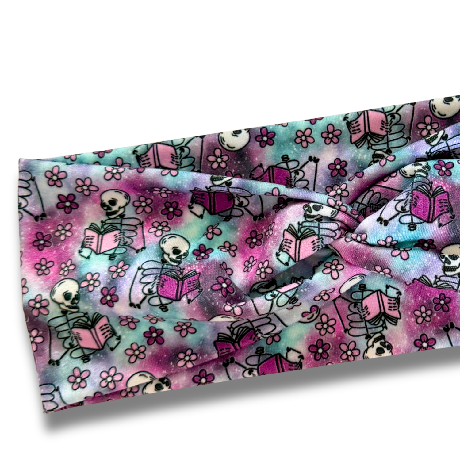 Skeleton Books Sweetheart Headband (or removable tie option) Sewing Sweethearts