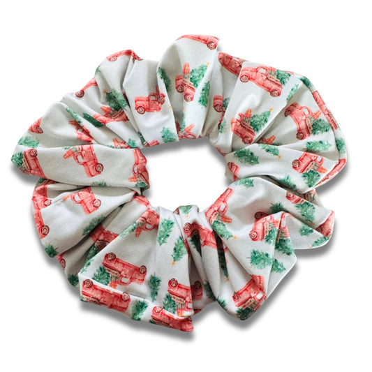Red Trucks Scrunchie  Sewing Sweethearts   