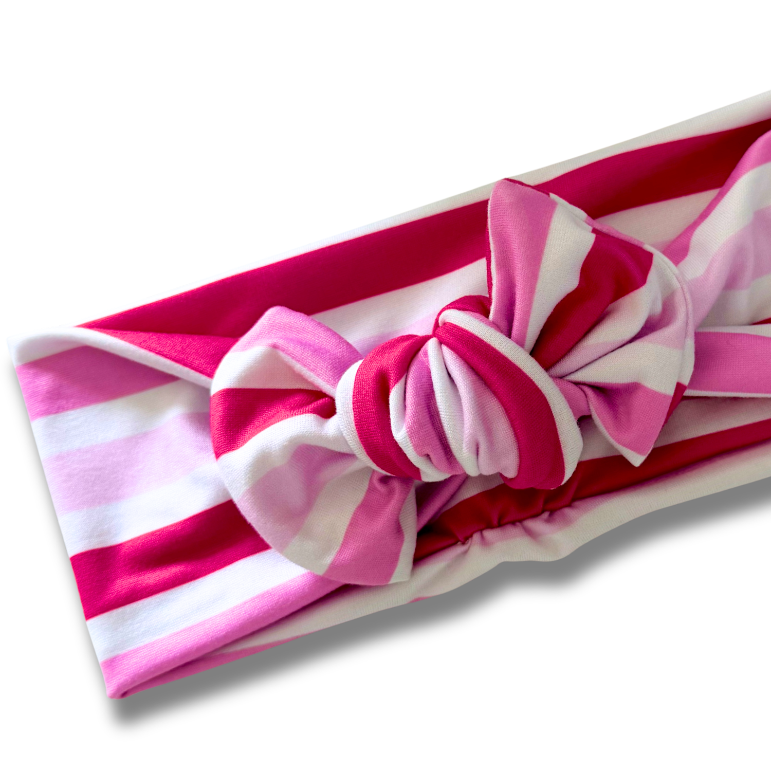 Fuchsia Stripes Sweetie Headband Sewing Sweethearts