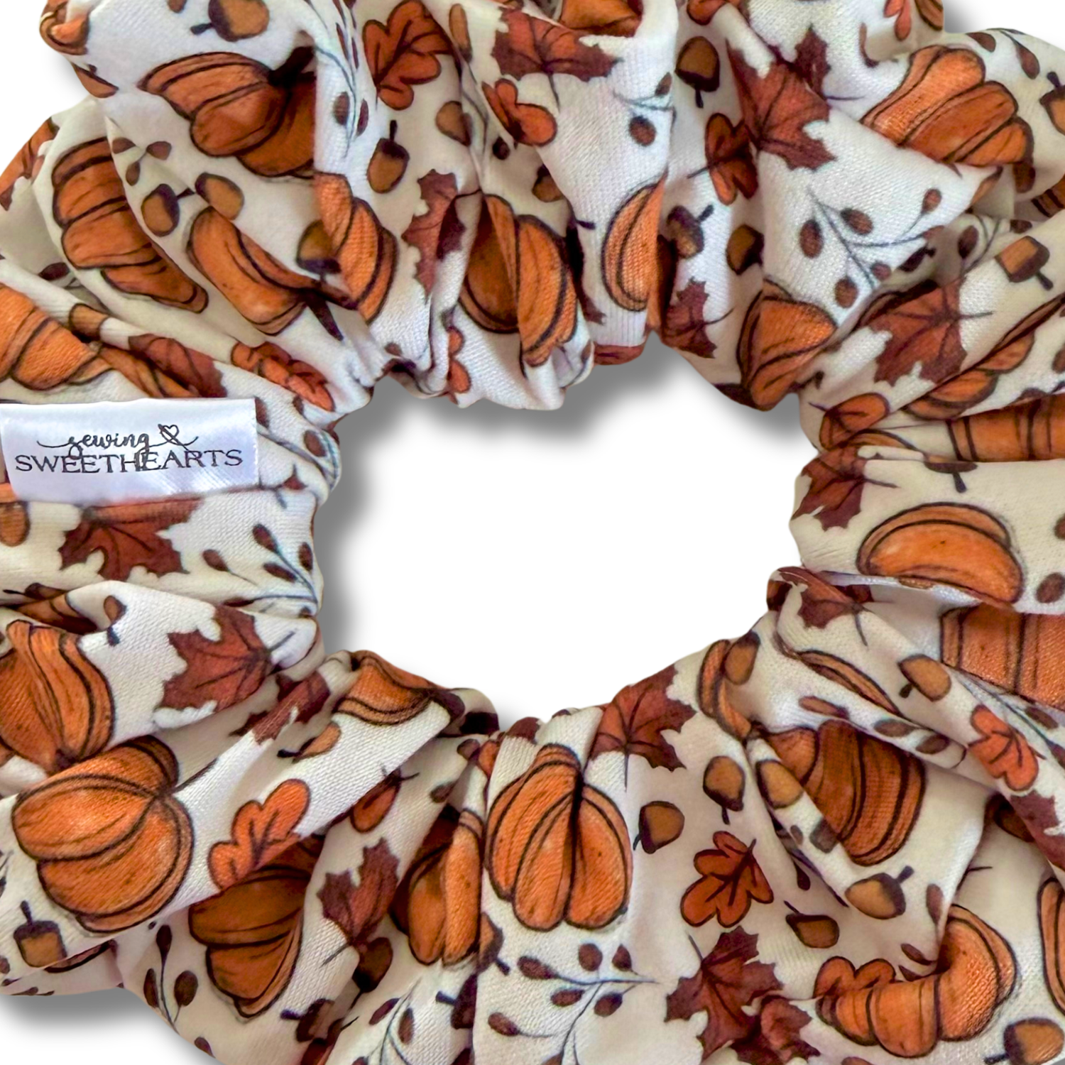 Autumn Harvest Scrunchie Sewing Sweethearts