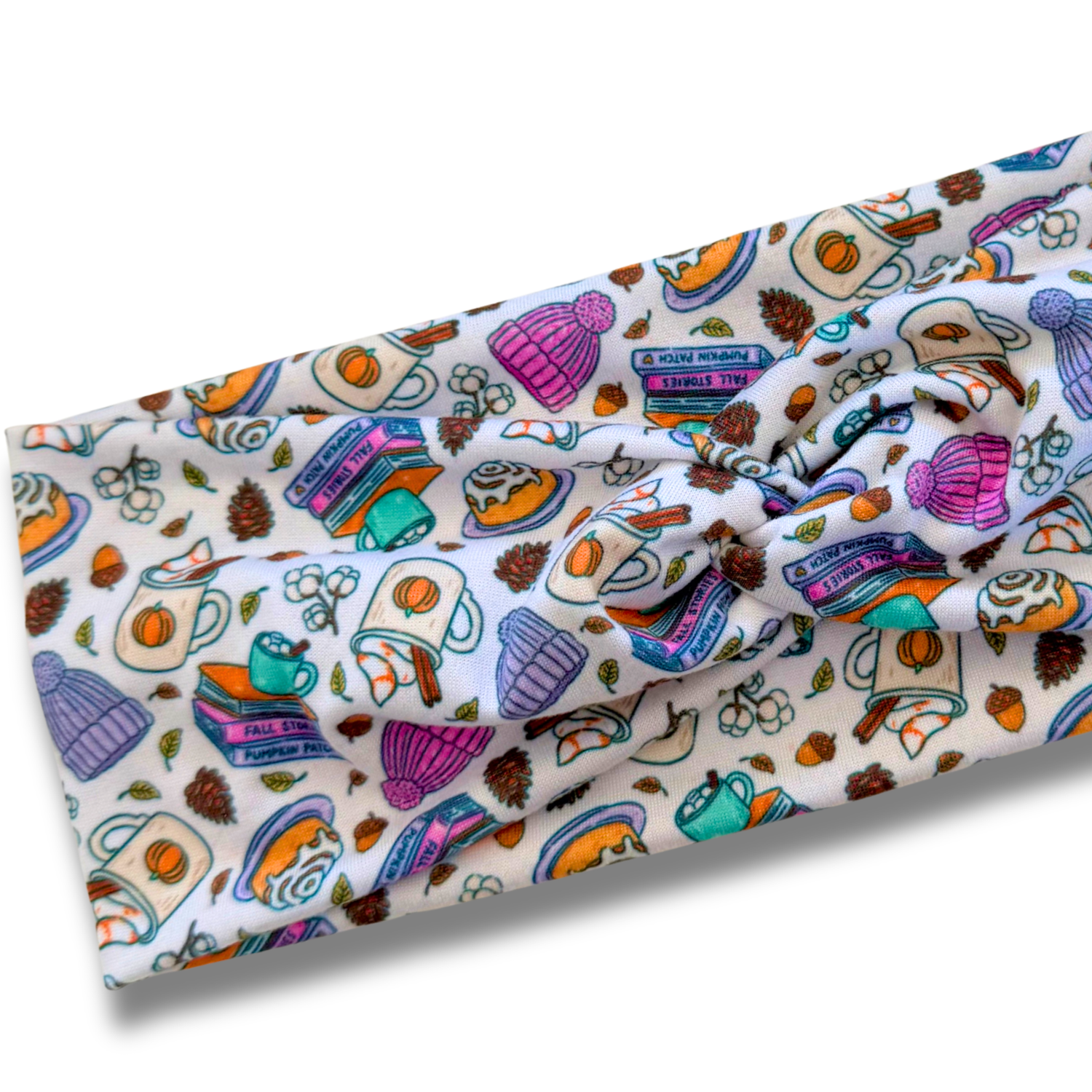 Fall Stories Sweetheart Headband (or removable tie option) Sewing Sweethearts