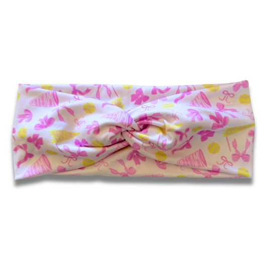 Softball Sweetheart Headband (or removable tie option) Sewing Sweethearts Sweetheart
