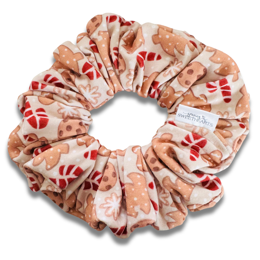 Gingerbread Cookies Scrunchie
