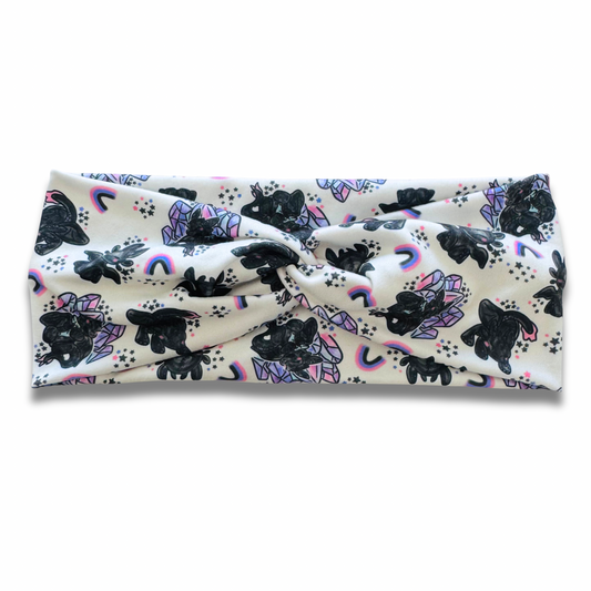 Cuties & Rainbows: Famous Dragon Sweetheart Headband (or removable tie option) Sewing Sweethearts Sweetheart