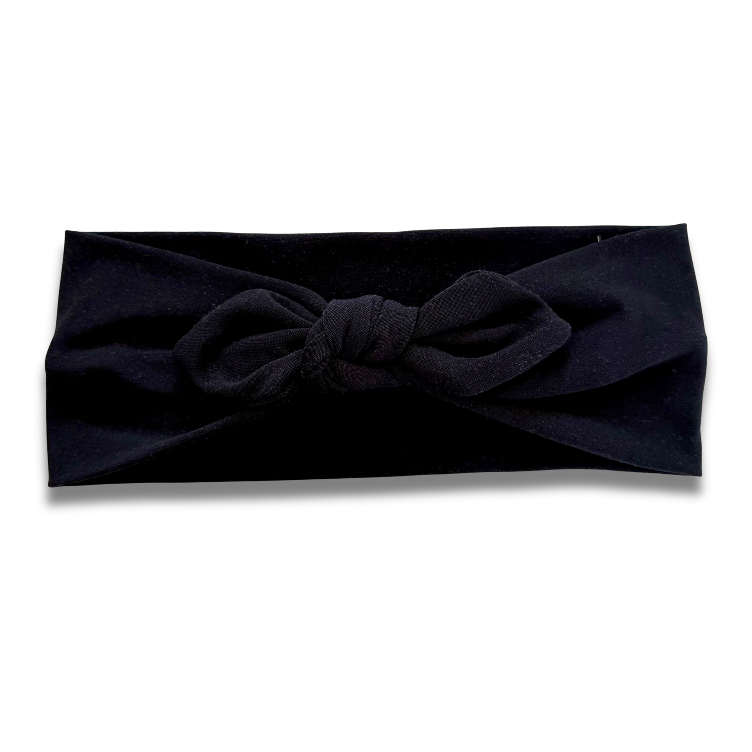 Black Sweetheart Headband (or removable tie option) Sewing Sweethearts Sweetheart with Removable Tie
