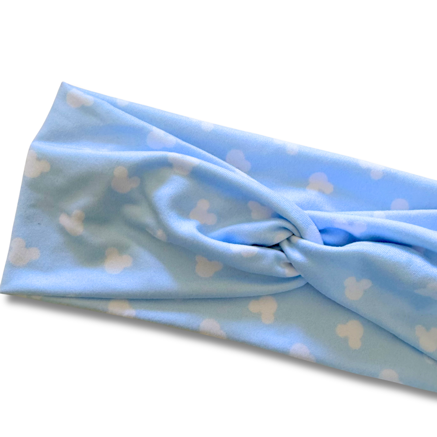 Blue Mouse Sweetheart Headband (or removable tie option) Sewing Sweethearts