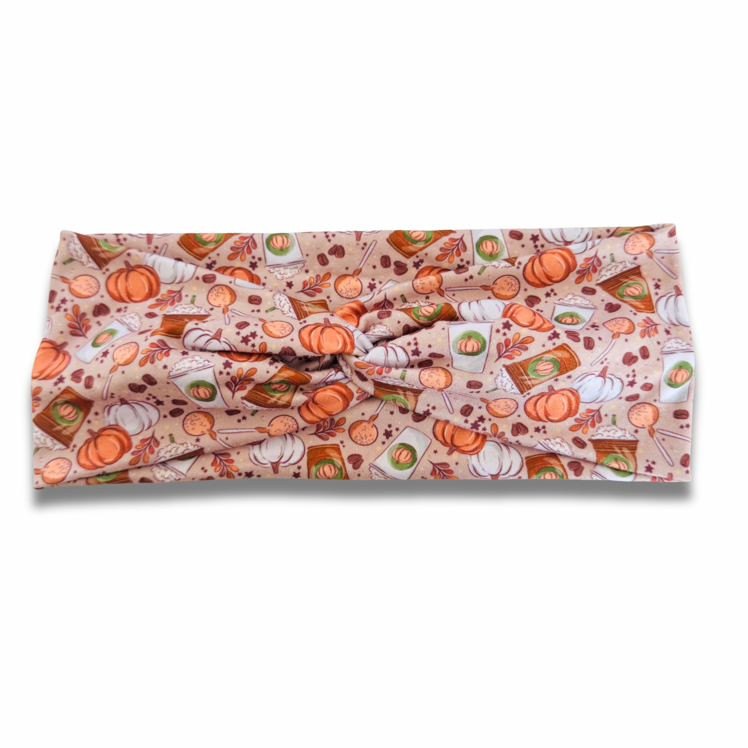 Pumpkins & Coffees Sweetheart Headband (or removable tie option) Sewing Sweethearts Sweetheart