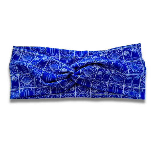 Mediterranean Summer Sweetheart Headband (or removable tie option) Sewing Sweethearts Sweetheart