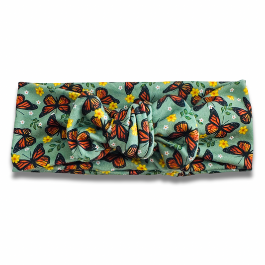 Sage Monarchs Sweetie Headband Sewing Sweethearts