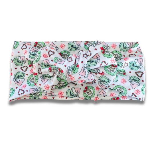 He’s A Mean One Sweetie Headband Sewing Sweethearts