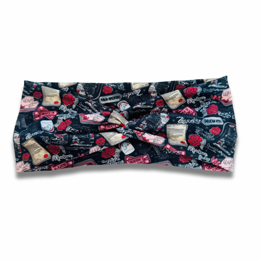 Adeline Sweetheart Headband (or removable tie option) Sewing Sweethearts Sweetheart