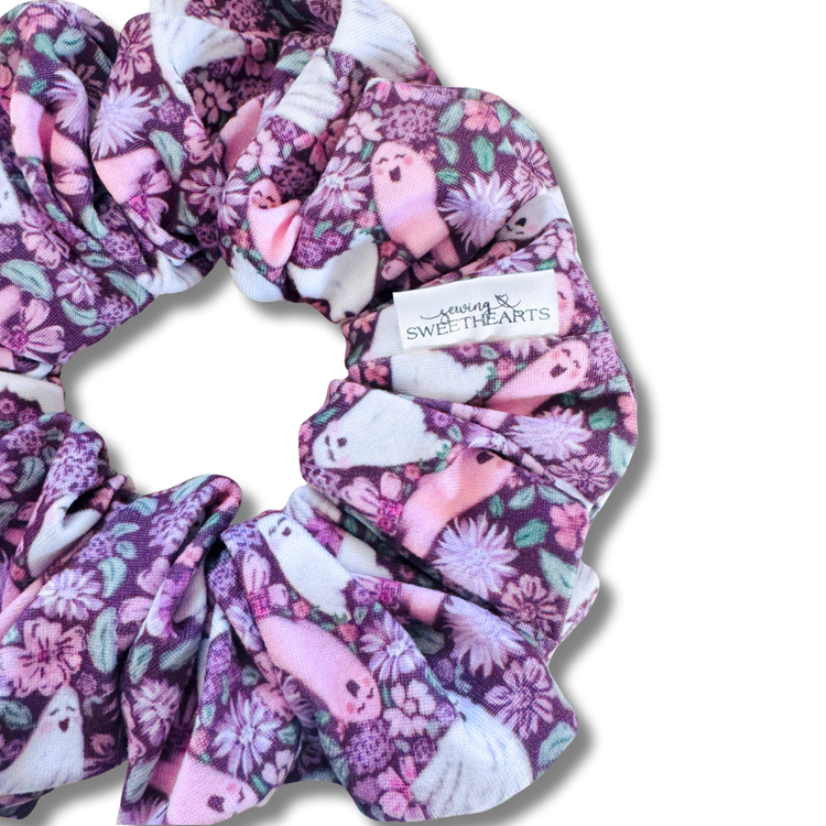 Ghost Garden Scrunchie Sewing Sweethearts
