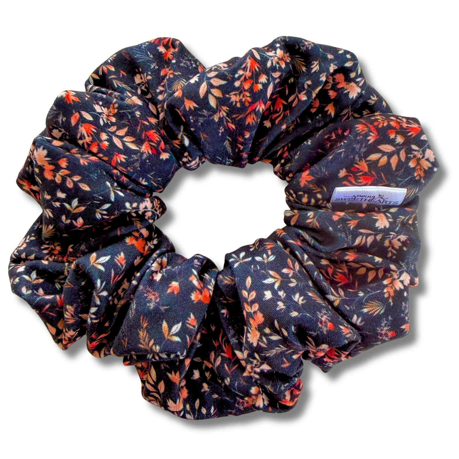 Autumn Wildflowers Scrunchie Sewing Sweethearts