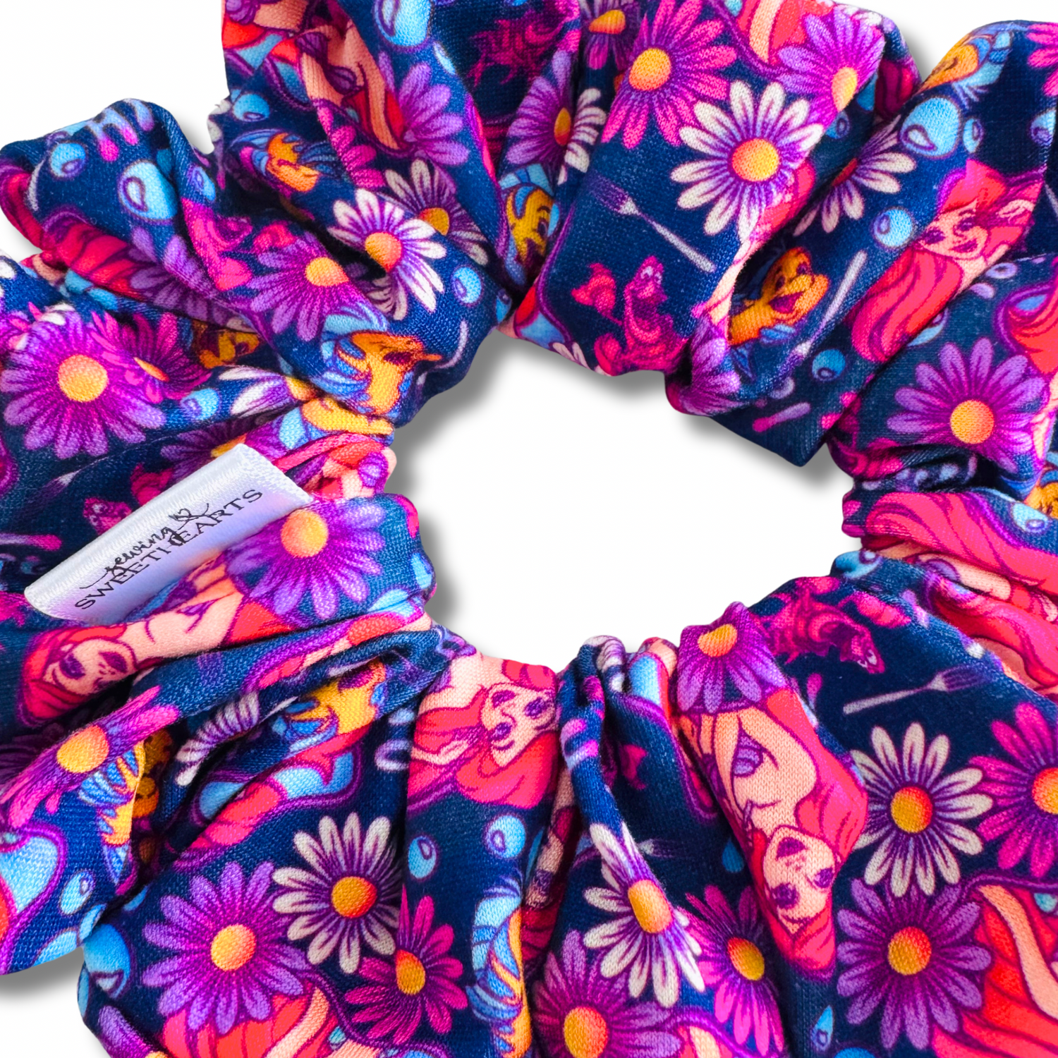 Mermaid Princess Scrunchie Sewing Sweethearts