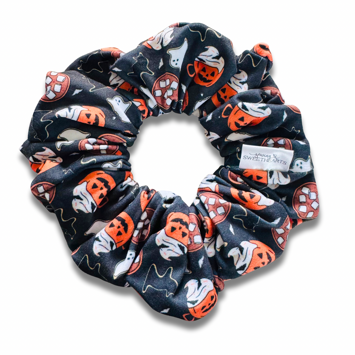 Halloween Snacks Scrunchie Sewing Sweethearts