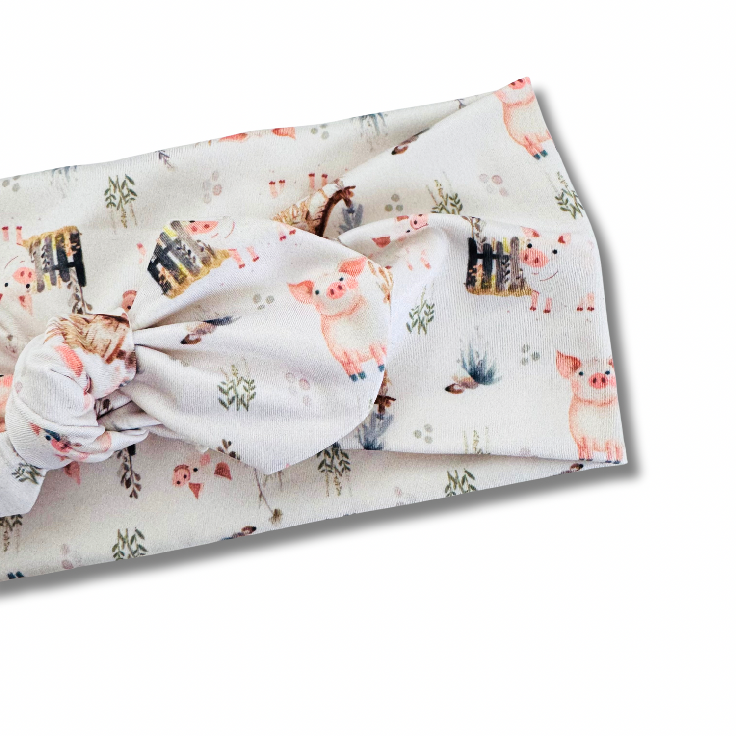 Piggie Sweetheart Headband (or removable tie option) Sewing Sweethearts