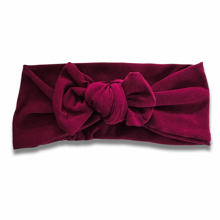 Dark Wine Sweetie Headband