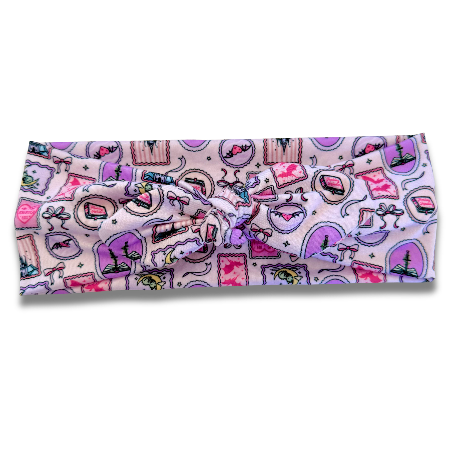 Romantasy Stamps Sweetheart Headband (or removable tie option) Sewing Sweethearts Sweetheart with Removable Tie