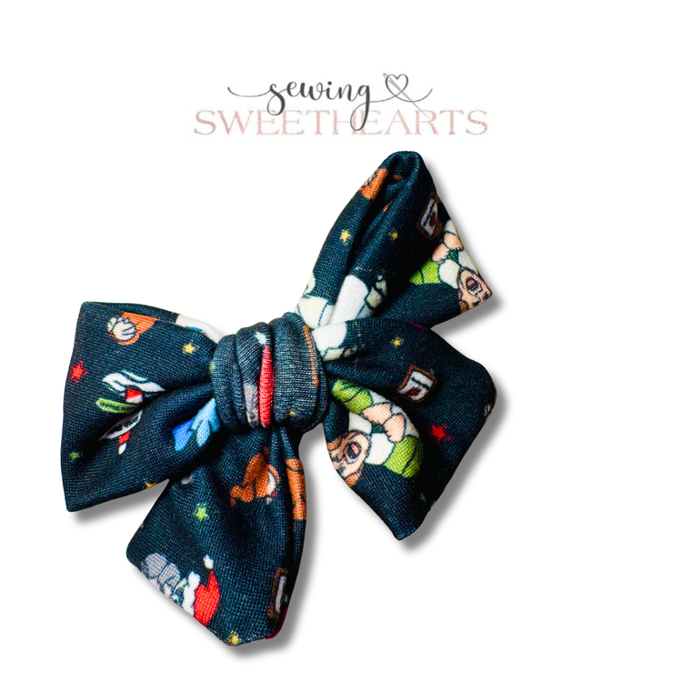 Cotton Headed Ninny Muggins Bow