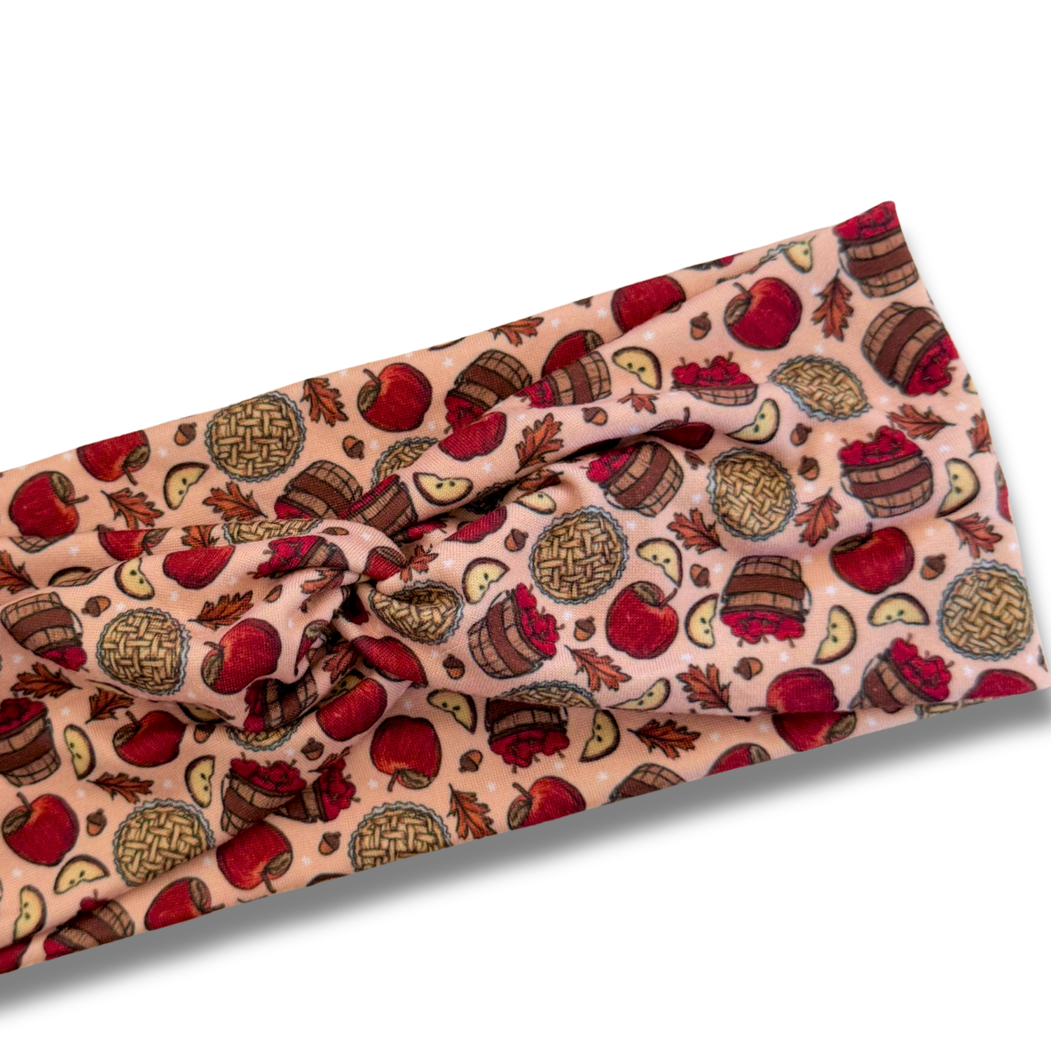 Apple Picking Sweetheart Headband (or removable tie option) Sewing Sweethearts