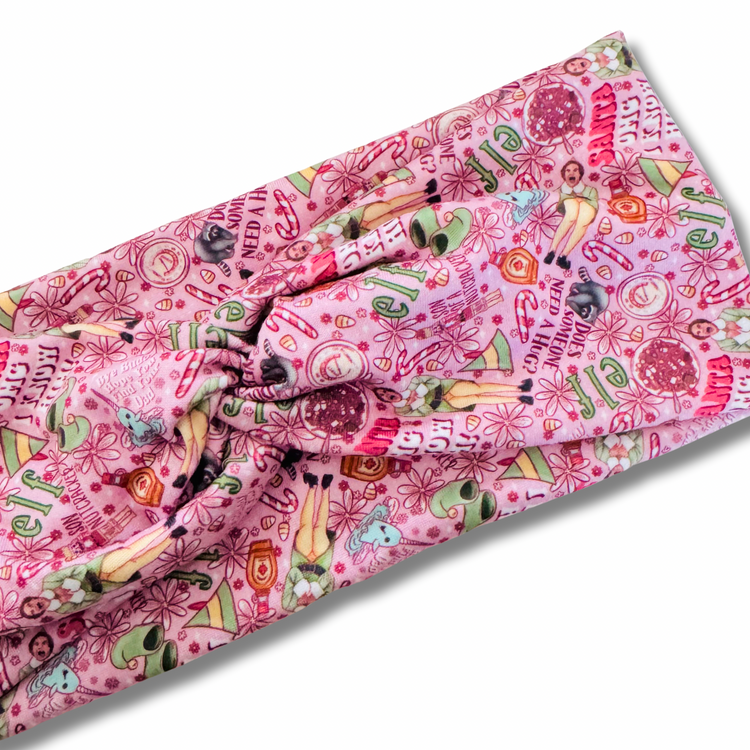 Syrup and Spaghetti Sweetheart Headband (or removable tie option)