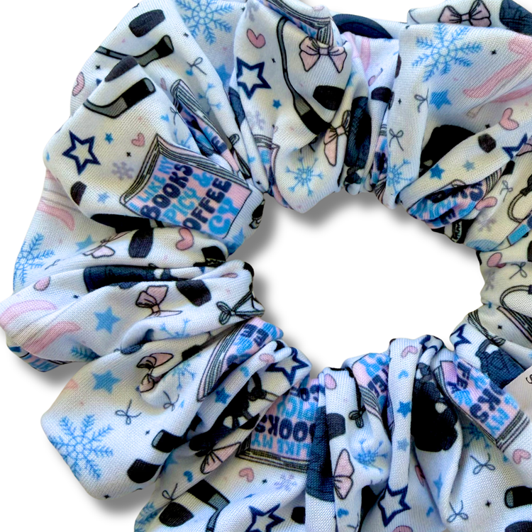 Hockey Romance Scrunchie Sewing Sweethearts