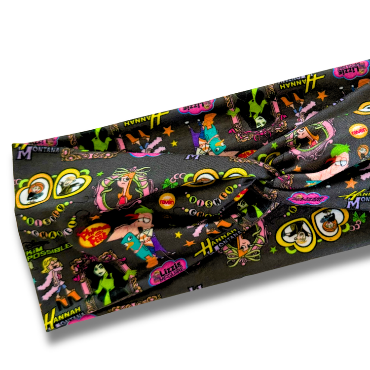 Cartoons Sweetheart Headband (or removable tie option) Sewing Sweethearts