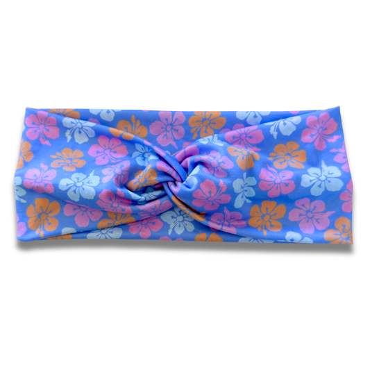 Aloha Blooms Sweetheart Headband (or removable tie option) Sewing Sweethearts Sweetheart