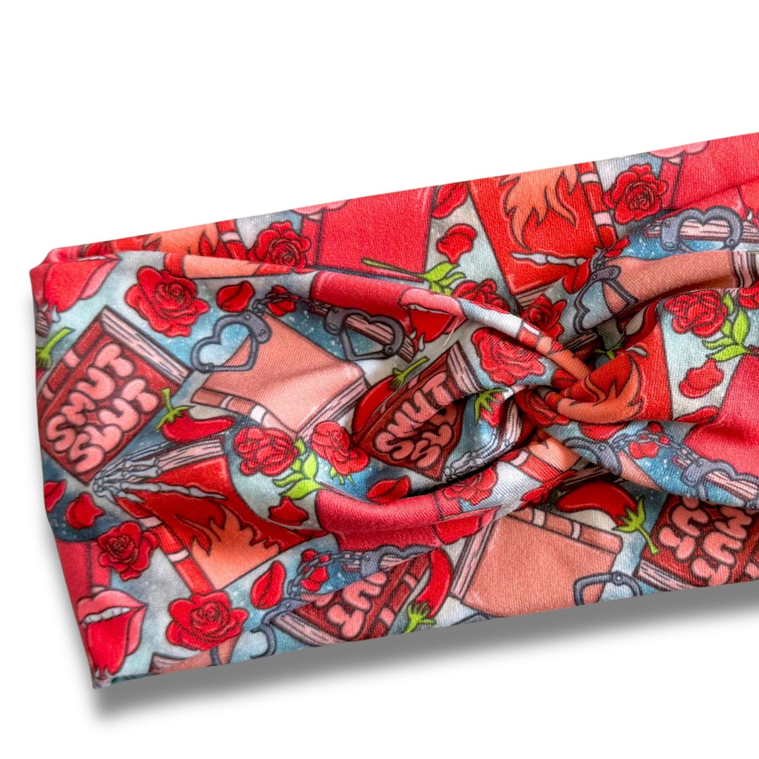 Vulgar Smut Sweetheart Headband (or removable tie option) Sewing Sweethearts
