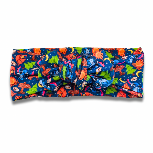 Camping Alien Sweetie Headband Sewing Sweethearts
