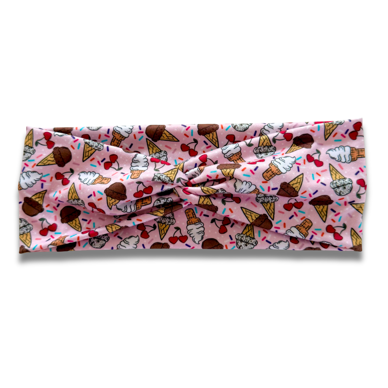 Cherry On Top Sweetheart Headband (or removable tie option) Sewing Sweethearts Sweetheart