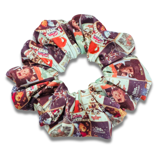 Christmas Movies Scrunchie Sewing Sweethearts