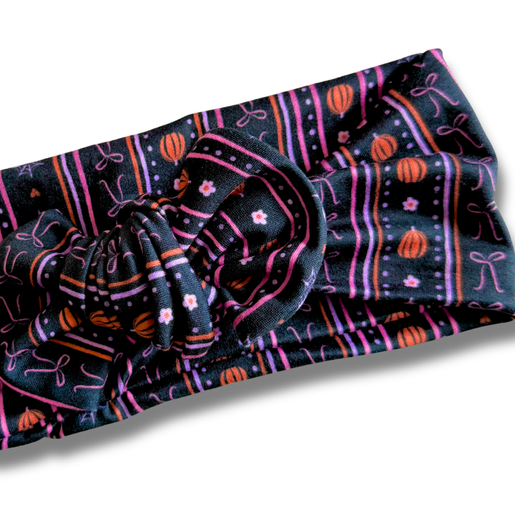 Halloween Stripes Sweetie Headband